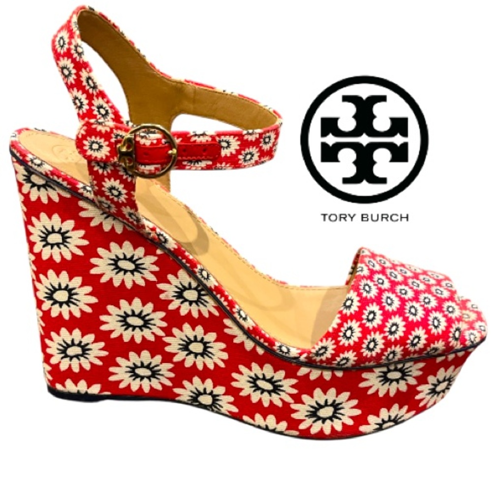 Tory Burch Haven Platform Sandal in Nantucket